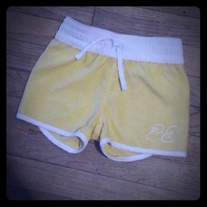 💚💚Girls size can 4/5 yellow board shorts